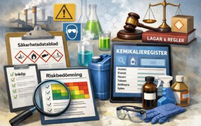 Kemikaliehantering på arbetsplatsen – så får du kontroll och minskar riskerna
